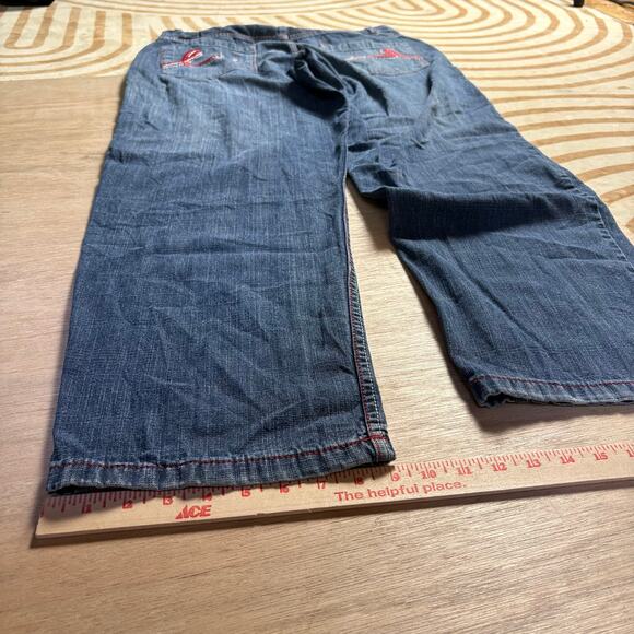 VINTAGE EVOLUTION • W42 BAGGY WIDE LEG JEANS - Picture 7 of 9